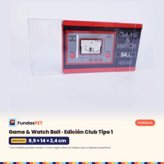 Cover PET per Game & Watch Ball