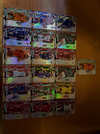 16 Cromos Panini Mundial