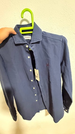 Camisa El Ganso Azul Talla S