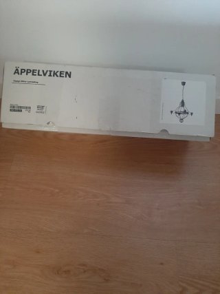 Lámpara de techo IKEA negra