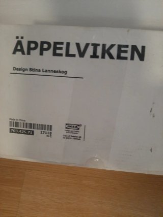 Lámpara de techo IKEA negra