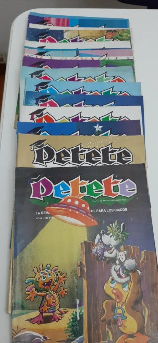 17 revistas de Petete