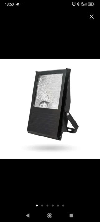 10 Focos Proyector Metallit Móvil