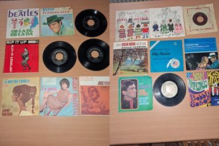 Vendo questi miei vinili 45 giri ani 60 e 80