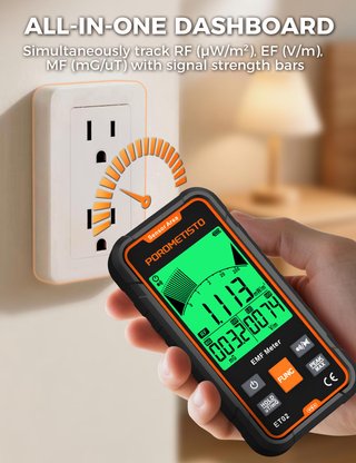 Medidor EMF Porometisto ET02