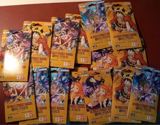 15 Booster pack buste pacchetti One Piece OP17 eng