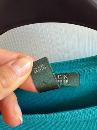 Maglione Ralph Lauren Scollo Barchetta Righe L