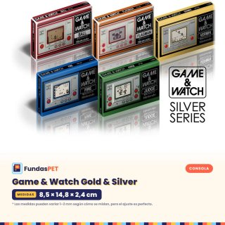 Cover PET per Game & Watch Gold & Silver