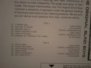 LP Sam Cooke - I Thank God (Vinilo transparente)