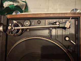 Tocadiscos Dual vintage madera