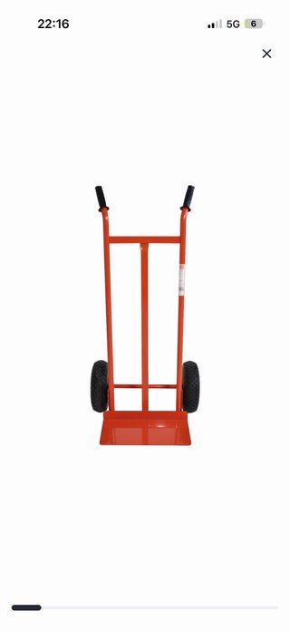 Carretilla 250kg Naranja