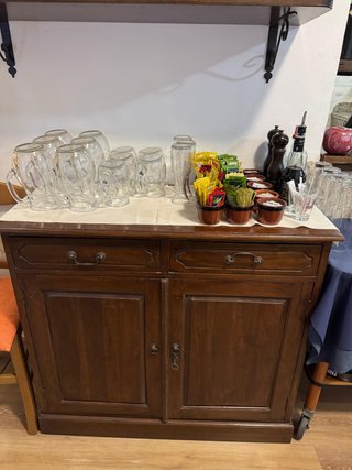 Credenza legno 2 cassetti 2 sportelli