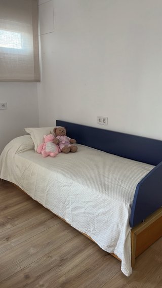 Cama Nido de Madera con 2 Colchones