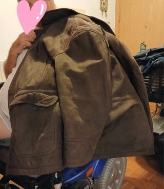 Chaquetón  XL Hombre Marrón oscuro
