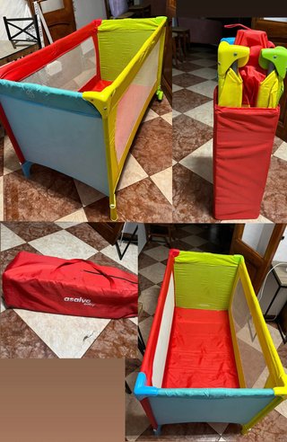 Parque Infantil Asalvo Plegable