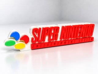 Logo Super Nintendo 3D