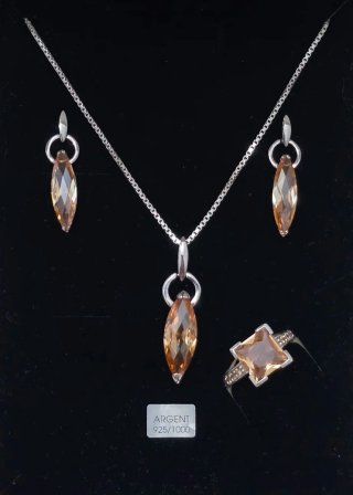 Conjunto de Joyas en Plata 925