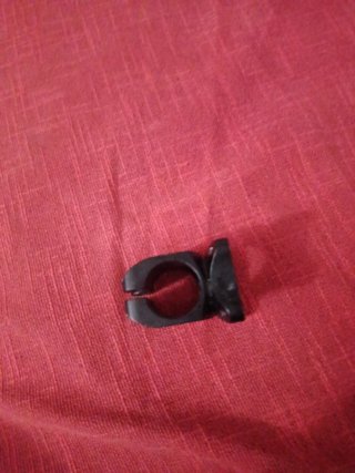Potencia de bicicleta negra