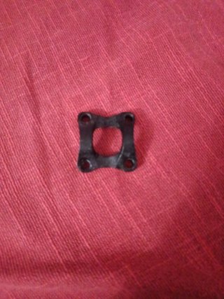 Potencia de bicicleta negra
