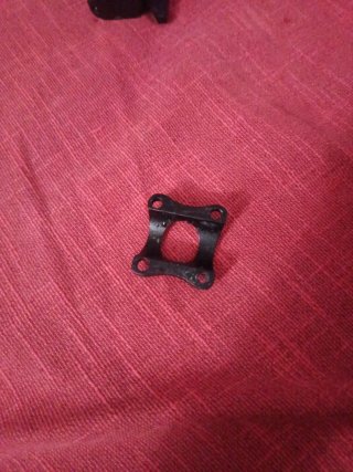 Potencia de bicicleta negra