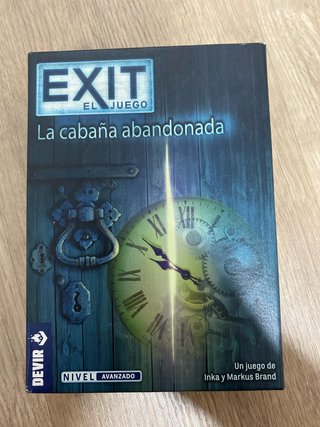 Juego de mesa Exit: La cabaña abandonada