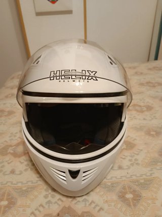 Casco de Moto Helix Blanco.