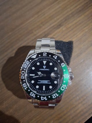 Reloj Fredric Dual Time Acero