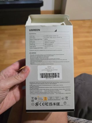 PowerBank Magnética Ugreen 10000mAh, cable incluid