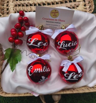 Bolas de Navidad Personalizadas