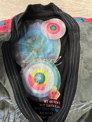 Vestido Desigual Talla Única Multicolor