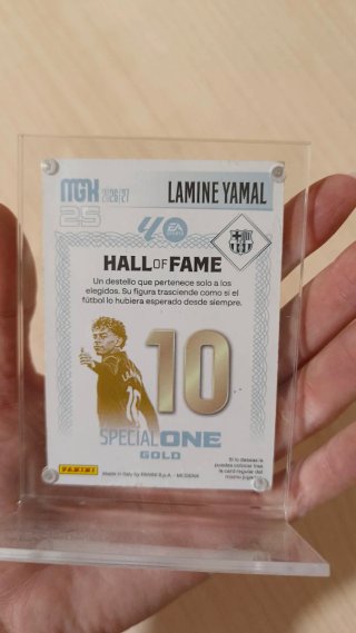 Cromo Panini Lamine Yamal Special One Gold