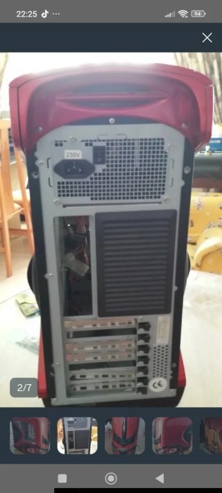 Caja PC Gaming Raidmax Roja
