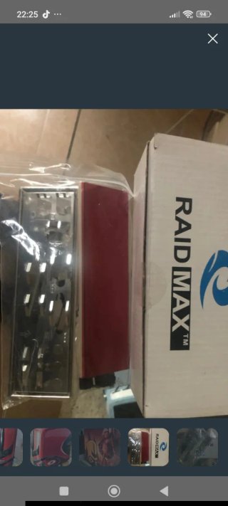 Caja PC Gaming Raidmax Roja