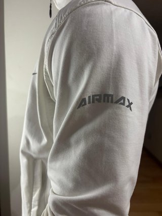 Sudadera Nike Blanca con Cremallera