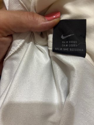 Sudadera Nike Blanca con Cremallera