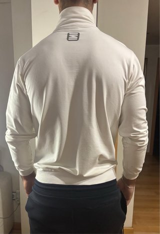 Sudadera Nike Blanca con Cremallera