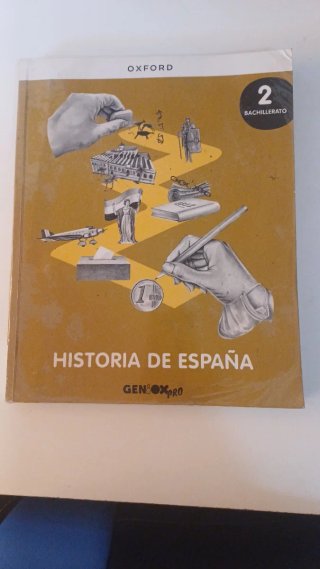 Historia de España, 2 bachillerato, Geniox Pro