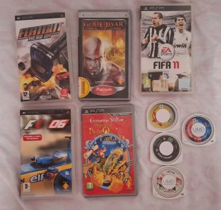 Lote de 9 Juegos para PSP