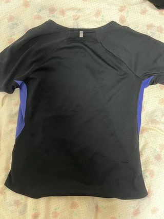 Camiseta Nike Dri-Fit Negra y Azul