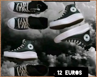 Botines Converse Negros