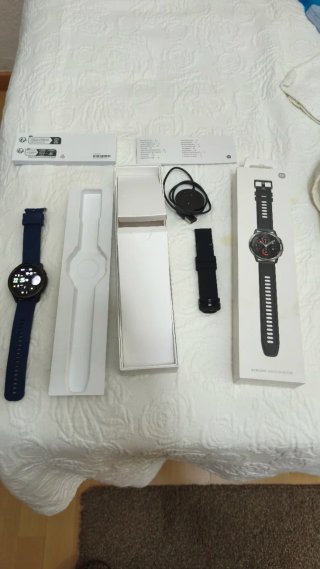 Reloj Inteligente Azul y Negro