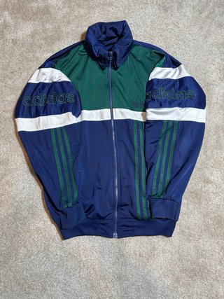 Chándal Adidas Retro Azul y Verde