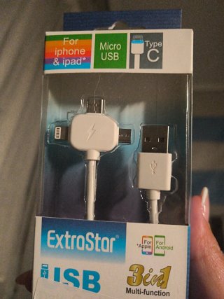 Cargador 3 en 1 ExtraStar