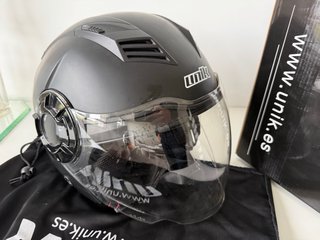 Casco Moto Unik FS-766 Talla S Gris
