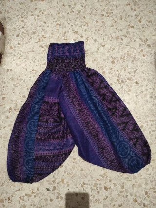 Pantalón bombacho paño talla única