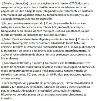 Mini Cámara Espía HD