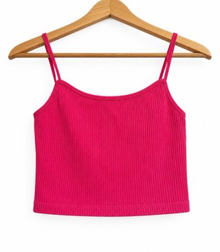 Top de Tirantes Rosa talla M Stradivarius