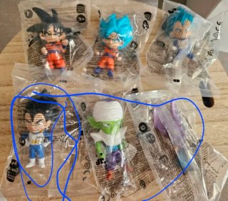 Figuras Dragon Ball Z Burger King