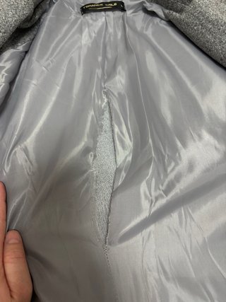 Chaqueta de vestir gris