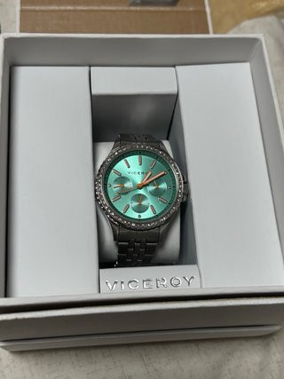 Reloj Viceroy Mujer Esfera Verde y Bisel Brillante
